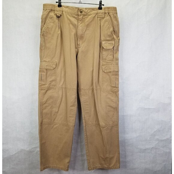 5.11 Tactical Series Pants Men's 38x32 Cotton Canvas Cargo Pockets Military - Picture 1 of 16